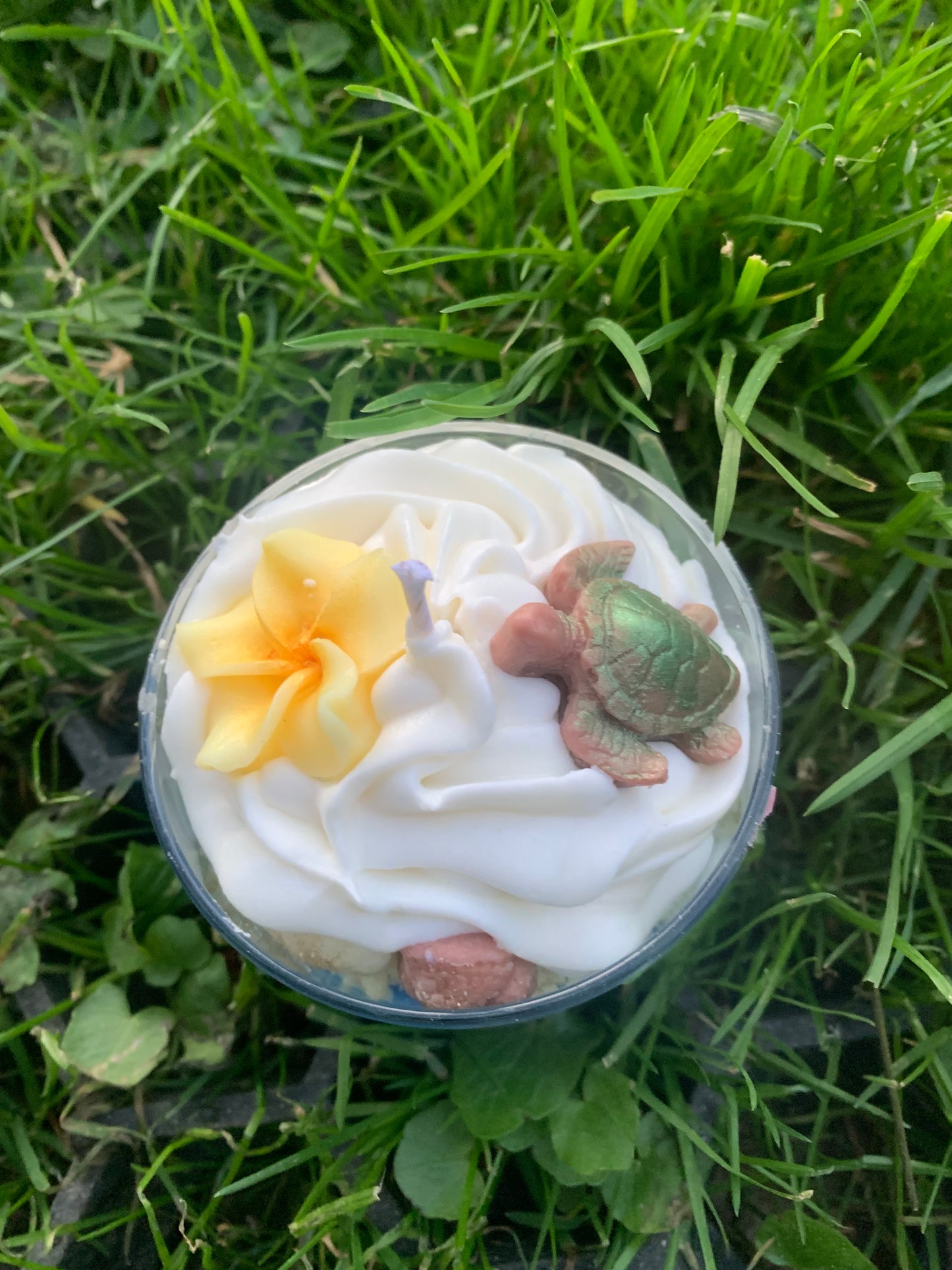 Bougie monoï de tahiti