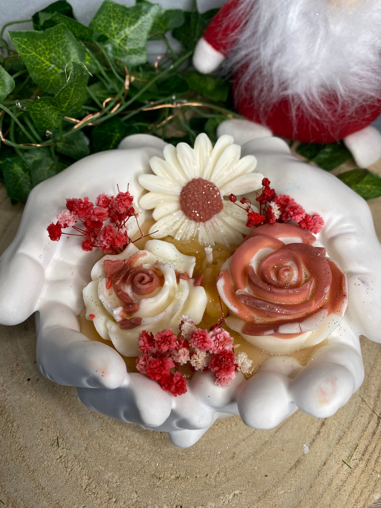 Bougie parfumée « main de douceur »