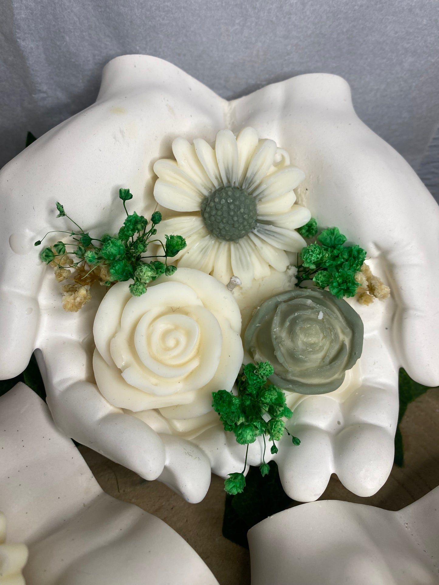 Bougie parfumée « main de douceur »