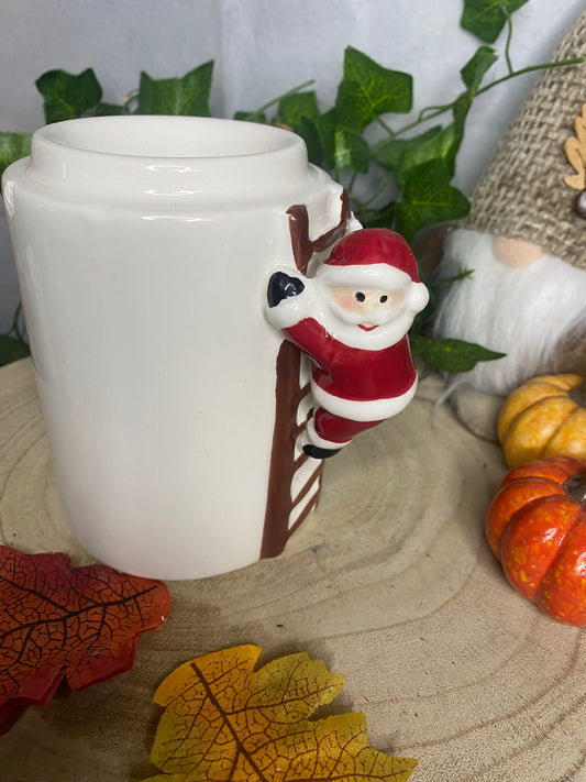 Père Noël à l'échelle