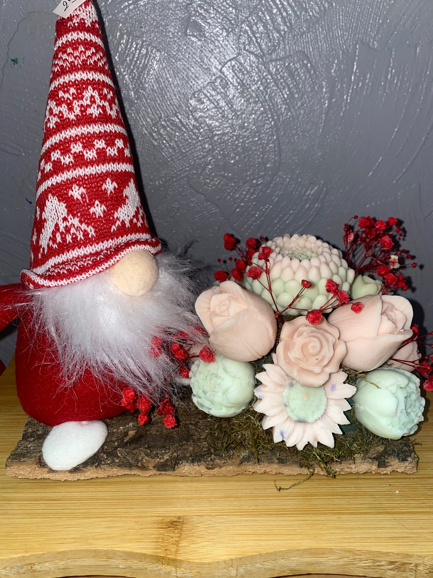 Bouquet noël musc blanc