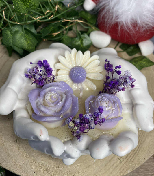 Bougie parfumée « main de douceur »