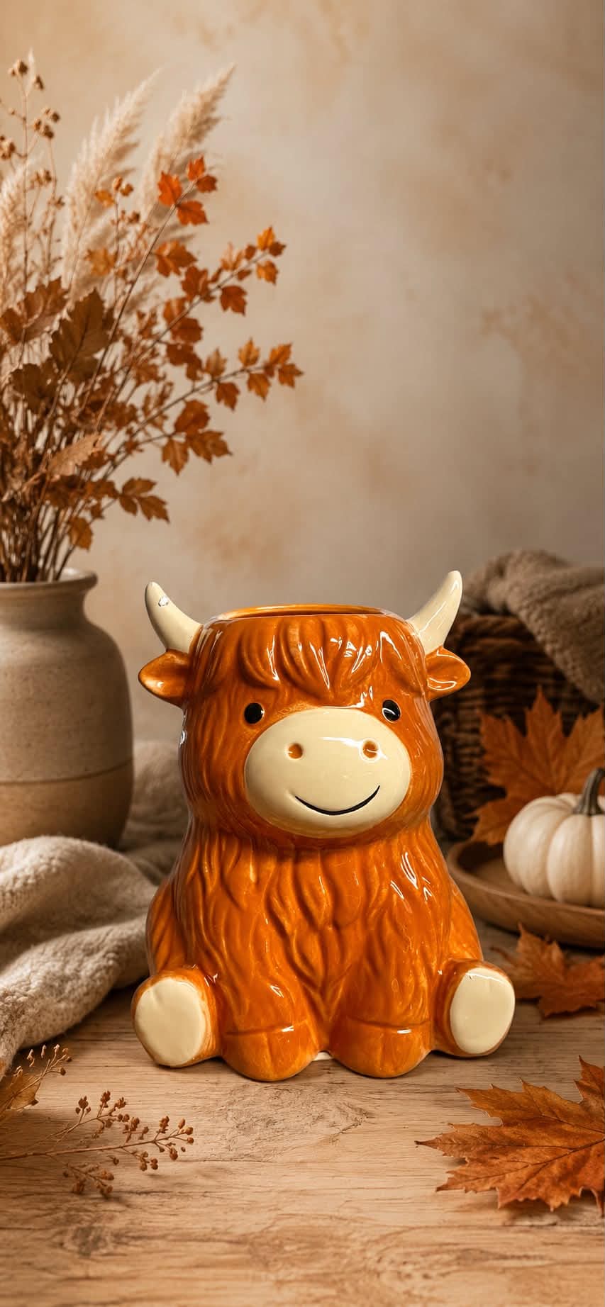 Brûleur highland cow